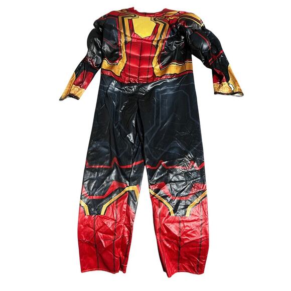 NWT‎ Spider-Man No Way Home Kid Costume Size Medium Black Yellow Pretend Gift - Picture 1 of 4